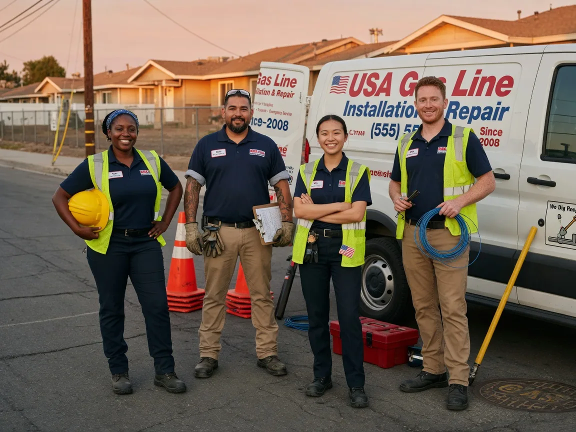 Gas Line Installation company in Linn, WV